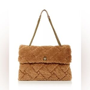KURT GEIGER LONDON Kensington Faux Fur XXL Shoulder Bag